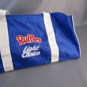Vintage Frito‎ Lay Ruffles Potato Chips Dufflebag 10x20" Travel Bag Get Your Own